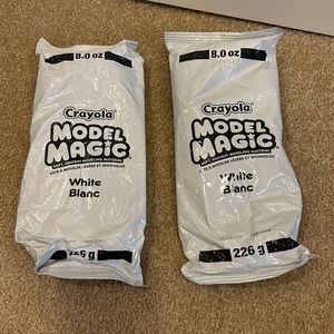 Two brand new packages of Crayola model magic